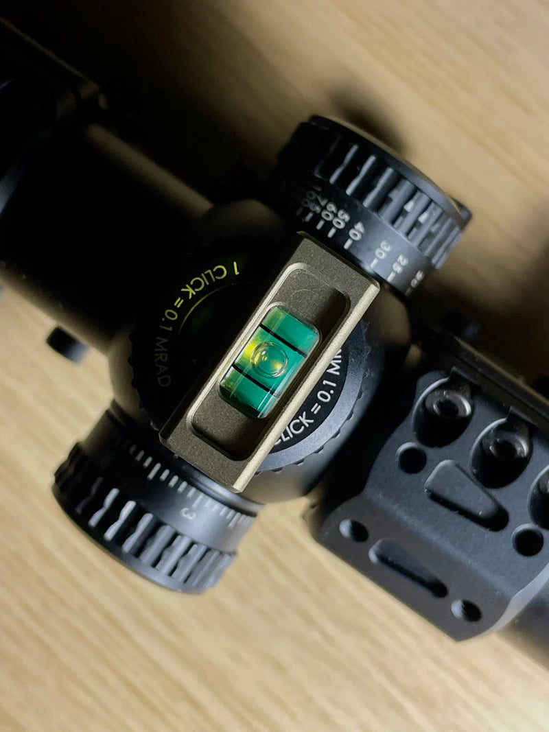 Bubble level for rifle scope | magnetic