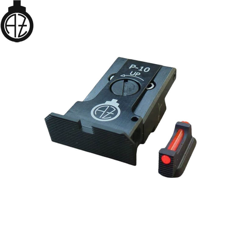 CZ P-10 adjustable sights with fiber optics | type A Zendl
