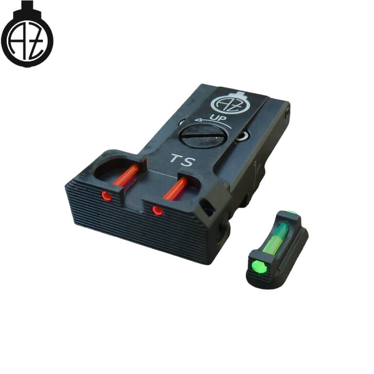 CZ TS 2 adjustable sights with fiber optics | type B Zendl