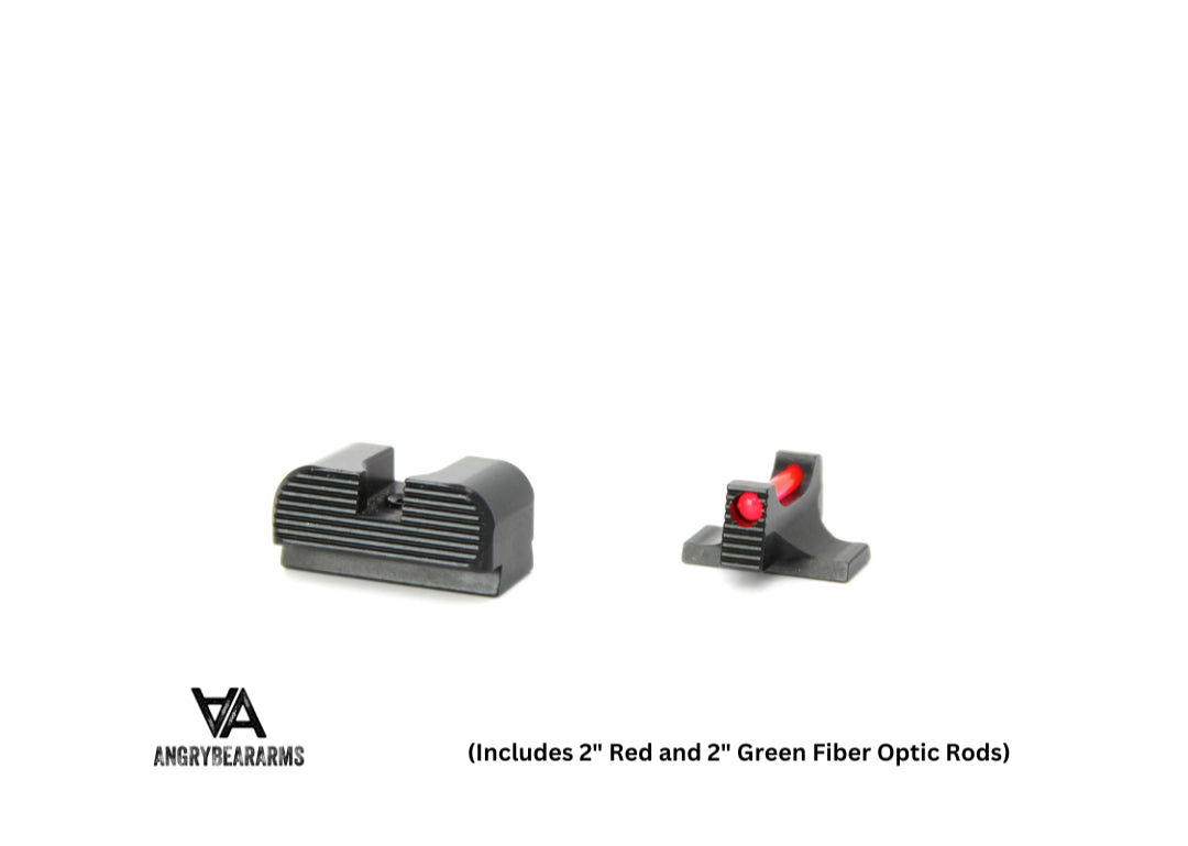 CZ P-09 NOCTURNE sights | with fiber optics