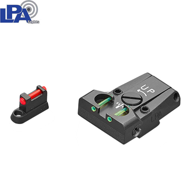 CZ P-07, CZ P-09 adjustable sight set with fiber optics LPA