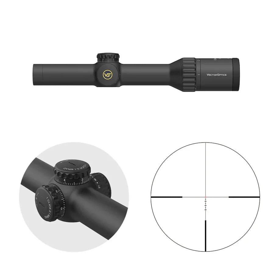 Vector Optics Continental x8 1-8x24SFP ED Fiber riflescope Vector Optics