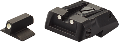 1911 [LPA Cut] adjustable sights | white dots