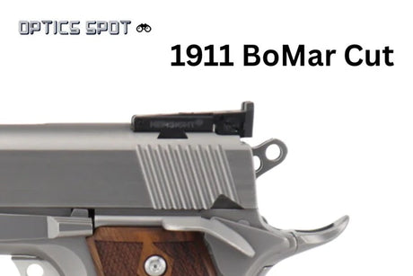 1911 [BoMar Cut] adjustable rear sight | with 3 height points
