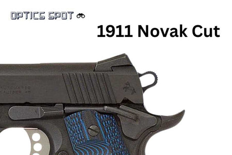 1911 [Novak Cut] sights | with tritium