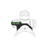 30 mm offest bubble level for rifle scope
