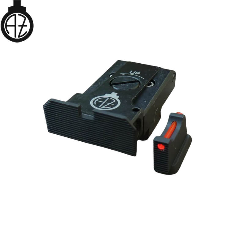 CZ 75B, CZ P-01, CZ 75 SP-01 adjustable sights with fiber optics | type A