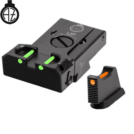 CZ 75B CZ P-01 CZ 75 SP-01 adjustable sights with fiber optics | type B