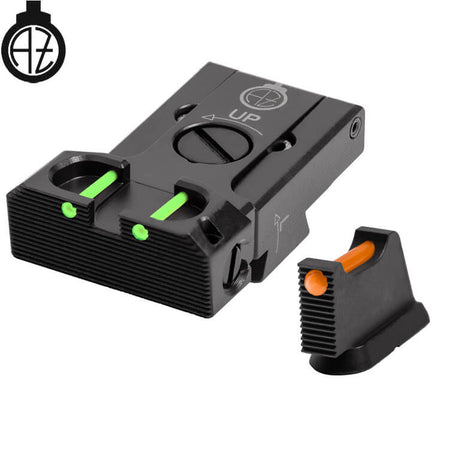 CZ 75B CZ P-01 CZ 75 SP-01 adjustable sights with fiber optics | type B