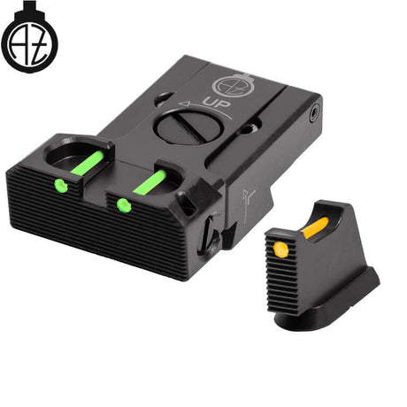 CZ 75B CZ P-01 CZ 75 SP-01 adjustable sights with fiber optics | type B