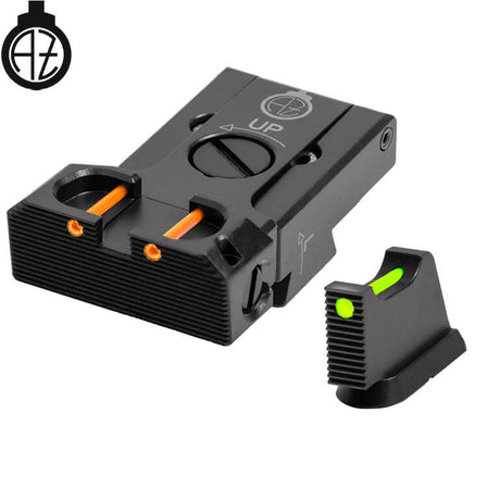 CZ 75B CZ P-01 CZ 75 SP-01 adjustable sights with fiber optics | type B
