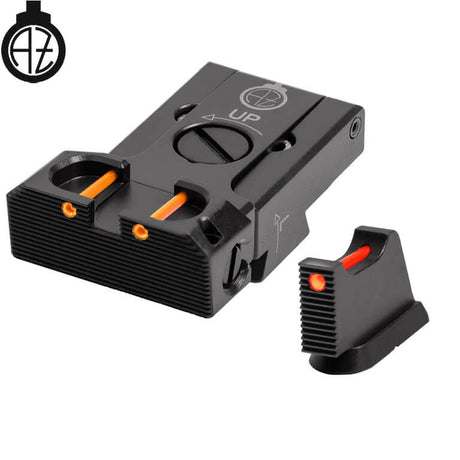 CZ 75B CZ P-01 CZ 75 SP-01 adjustable sights with fiber optics | type B