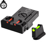 CZ 75B, CZ P-01, CZ 75 SP-01 adjustable sights with fiber optics | type B Zendl