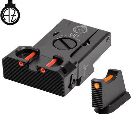 CZ 75B CZ P-01 CZ 75 SP-01 adjustable sights with fiber optics | type B