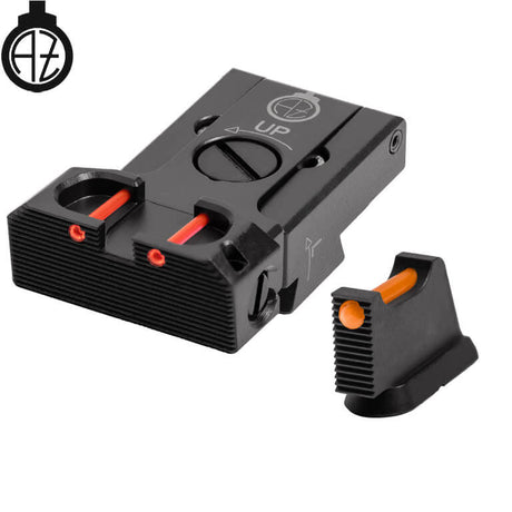 CZ 75B CZ P-01 CZ 75 SP-01 adjustable sights with fiber optics | type B