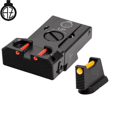 CZ 75B CZ P-01 CZ 75 SP-01 adjustable sights with fiber optics | type B
