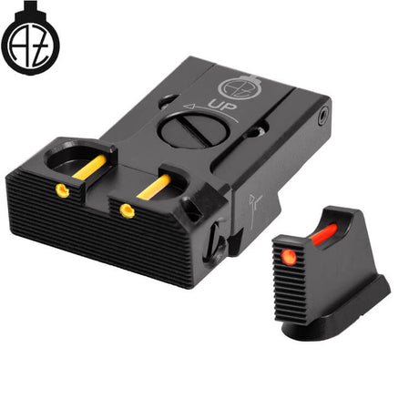 CZ 75B CZ P-01 CZ 75 SP-01 adjustable sights with fiber optics | type B