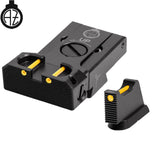 CZ 75B, CZ P-01, CZ 75 SP-01 adjustable sights with fiber optics | type B Zendl