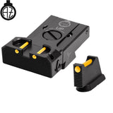 CZ 75B, CZ P-01, CZ 75 SP-01 adjustable sights with fiber optics | type B Zendl