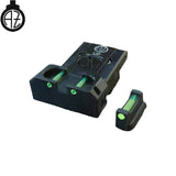 CZ P-10 adjustable sights with fiber optics | type B