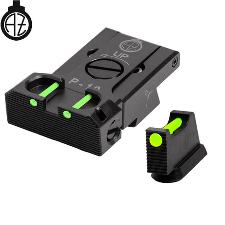 CZ P-10 adjustable sights with fiber optics | type B