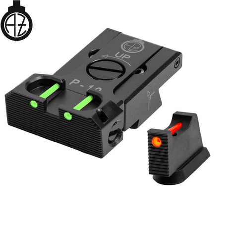 CZ P-10 adjustable sights with fiber optics | type B