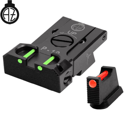 CZ P-10 adjustable sights with fiber optics | type B