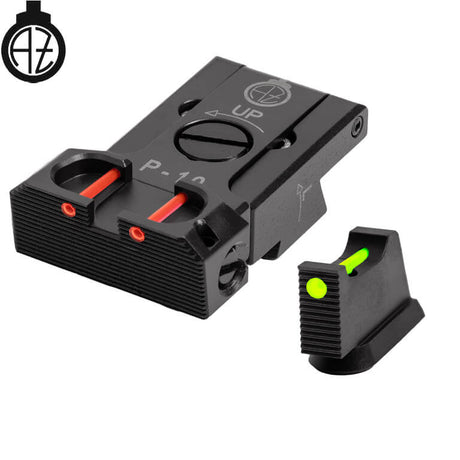 CZ P-10 adjustable sights with fiber optics | type B