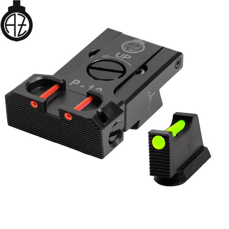 CZ P-10 adjustable sights with fiber optics | type B