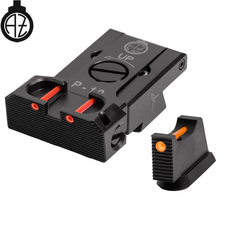 CZ P-10 adjustable sights with fiber optics | type B