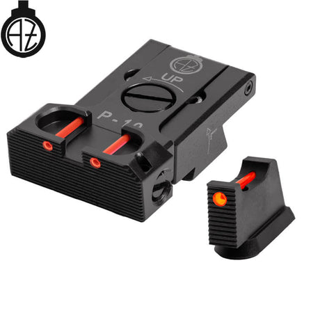CZ P-10 adjustable sights with fiber optics | type B