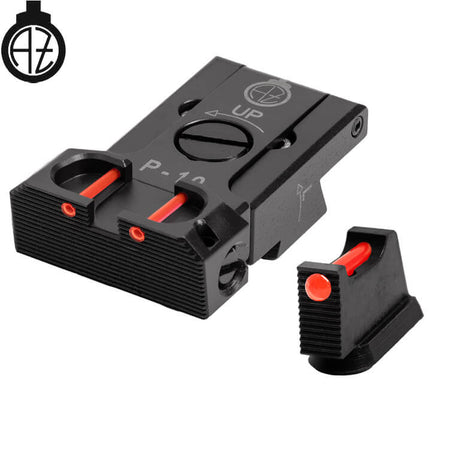 CZ P-10 adjustable sights with fiber optics | type B