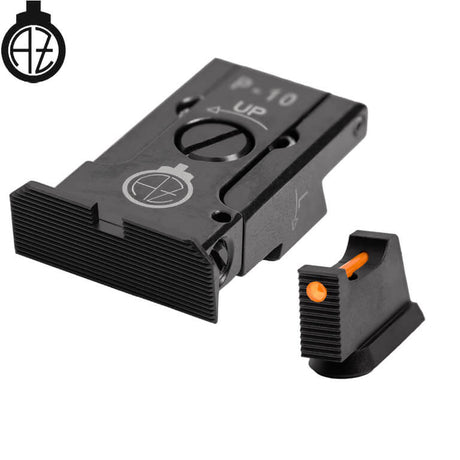 CZ P-10 adjustable sights with fiber optics | type