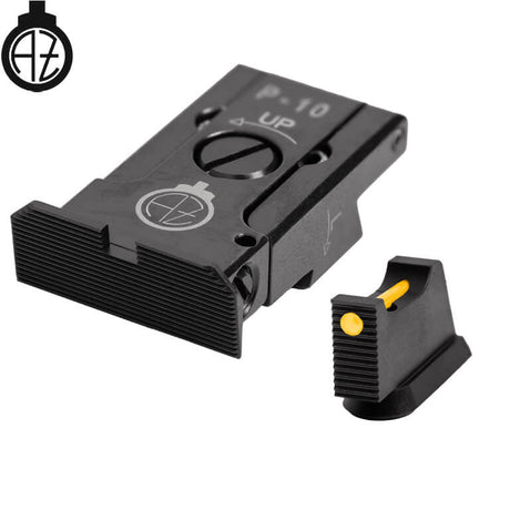 CZ P-10 adjustable sights with fiber optics | type