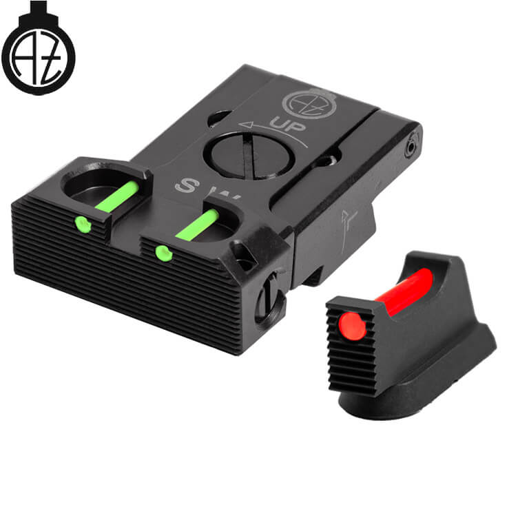 CZ Shadow 2, CZ 75 SP-01 Shadow adjustable sights with fiber optics | type B Optics Spot