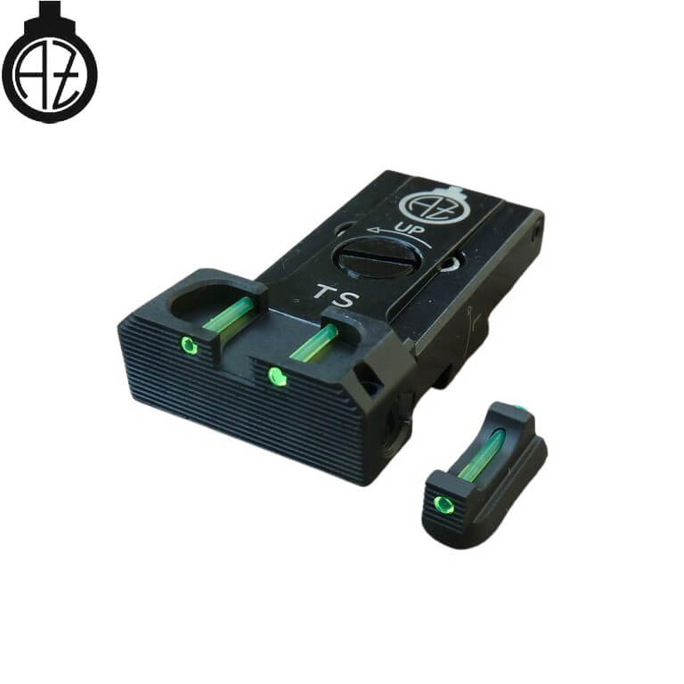 CZ TS 2 adjustable sights with fiber optics | type B