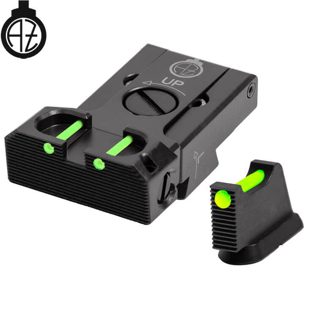 CZ 75B, CZ P-01, CZ 75 SP-01 adjustable sights with fiber optics | type B Zendl