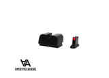 CZ P-10 Optics Ready tall sights | with fiber optics