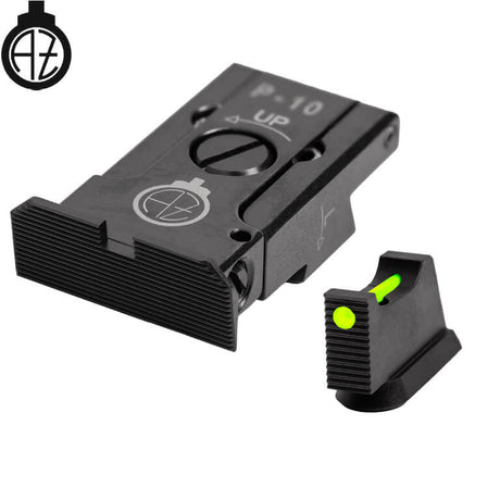 CZ P-10 adjustable sights with fiber optics | type A