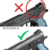 CZ Shadow 2, CZ 75 SP-01 Shadow red dot mount | Docter footprint