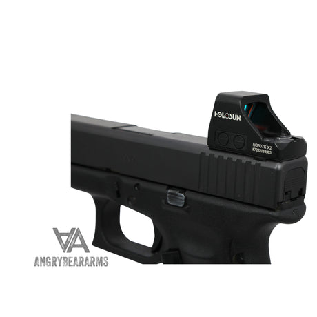 Red dot mount Glock models [G17 G19 G26 & other] | Holosun K-series footprint