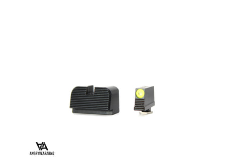 Glock MOS [G17 MOS, G19 MOS, & other] tall night sights with tritium