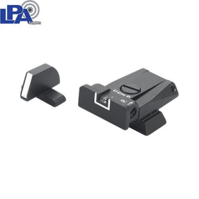 HK USP adjustable sights | with white lines