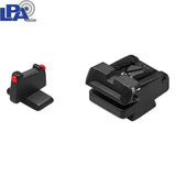 HK VP9 OR & HK SFP9 OR adjustable sights | with fiber optics