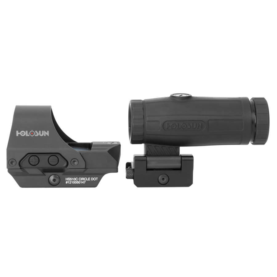 Holosun 510C [green] + HM3X magnifier