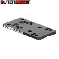 Red dot mount Glock models [G17, G19, G26 & other] | type C [RMR, RTS, Docter footprint]
