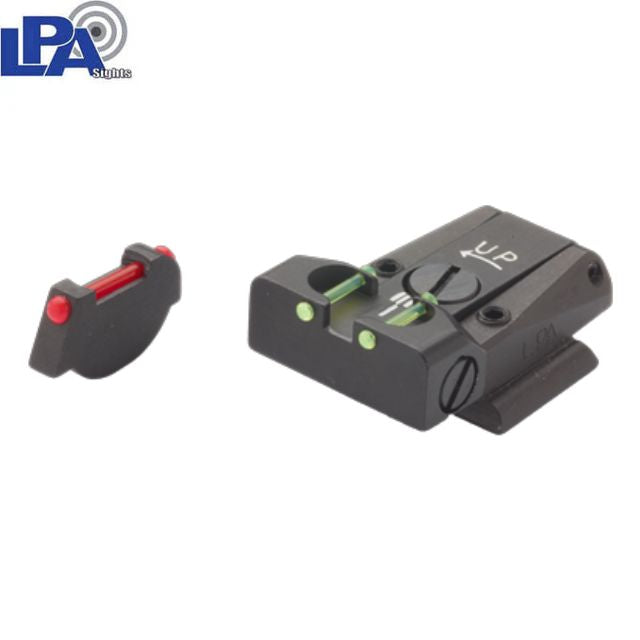 Ruger P85 & P89 adjustable sight set | with fiber optics type B
