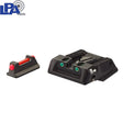 Walther Q4 SF OR & Q5 Match SF adjustable sight set with fiber optics LPA