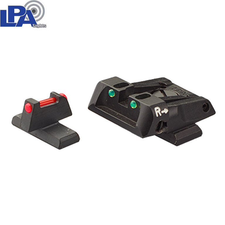 Beretta APX adjustable sights | with fiber optics