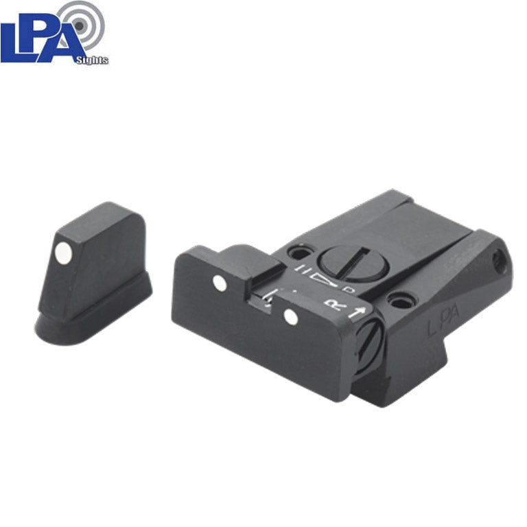 CZ 75 [75B 75 SP-01 P-01] adjustable sights | with white dots
